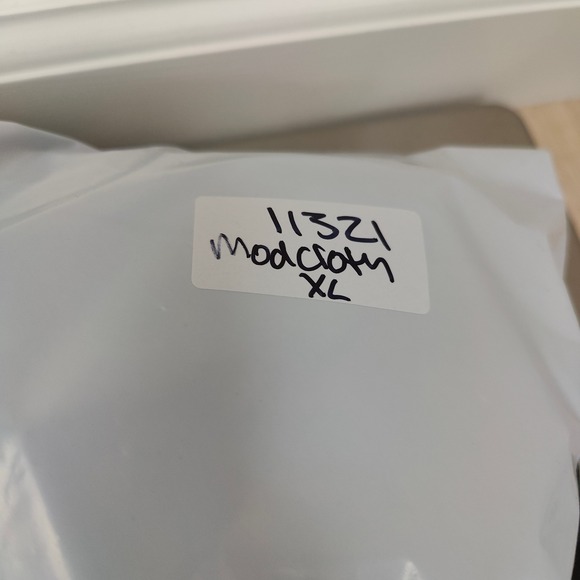 ModCloth Skirt Women XL Navy Blue Roman Numeral Clock Print A-Line Whimsigoth - Picture 10 of 10